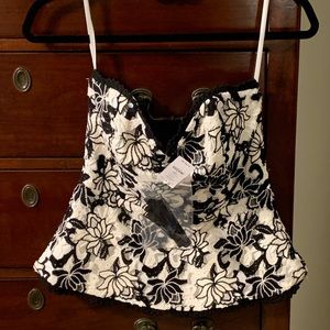 White House Black Market Bustier